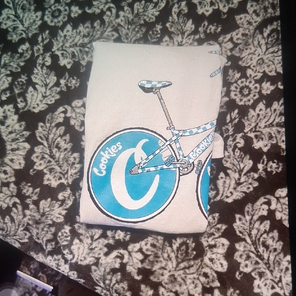 Cookies White and Blue Graphic Tee